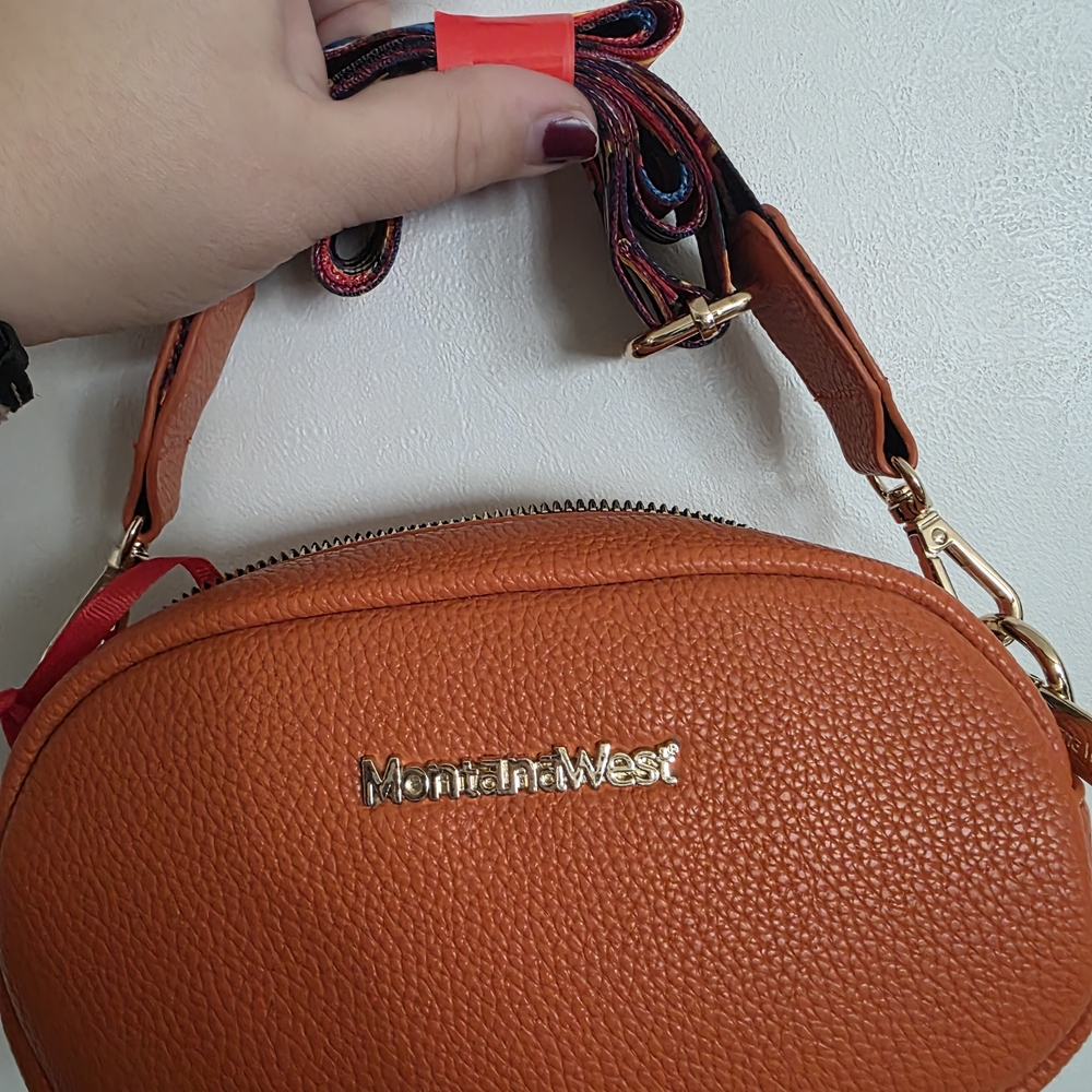 Montana West Orange Crossbody Bag